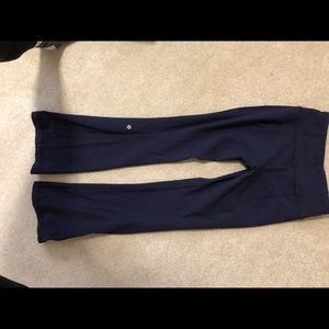 Lululemon reversible groove pants - navy blue